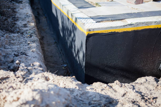 Professional Crawl Space Encapsulation technician working in Irving, NY